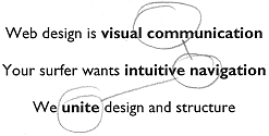 visual communication-intuitive navigation-unite